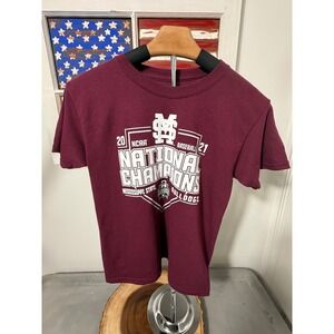 Mississippi State Bulldogs NCAA Baseball National Champions 2021 Kids T-Shirt‎